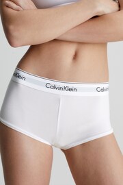 Calvin Klein White Logo Cotton Hipsters - Image 1 of 4