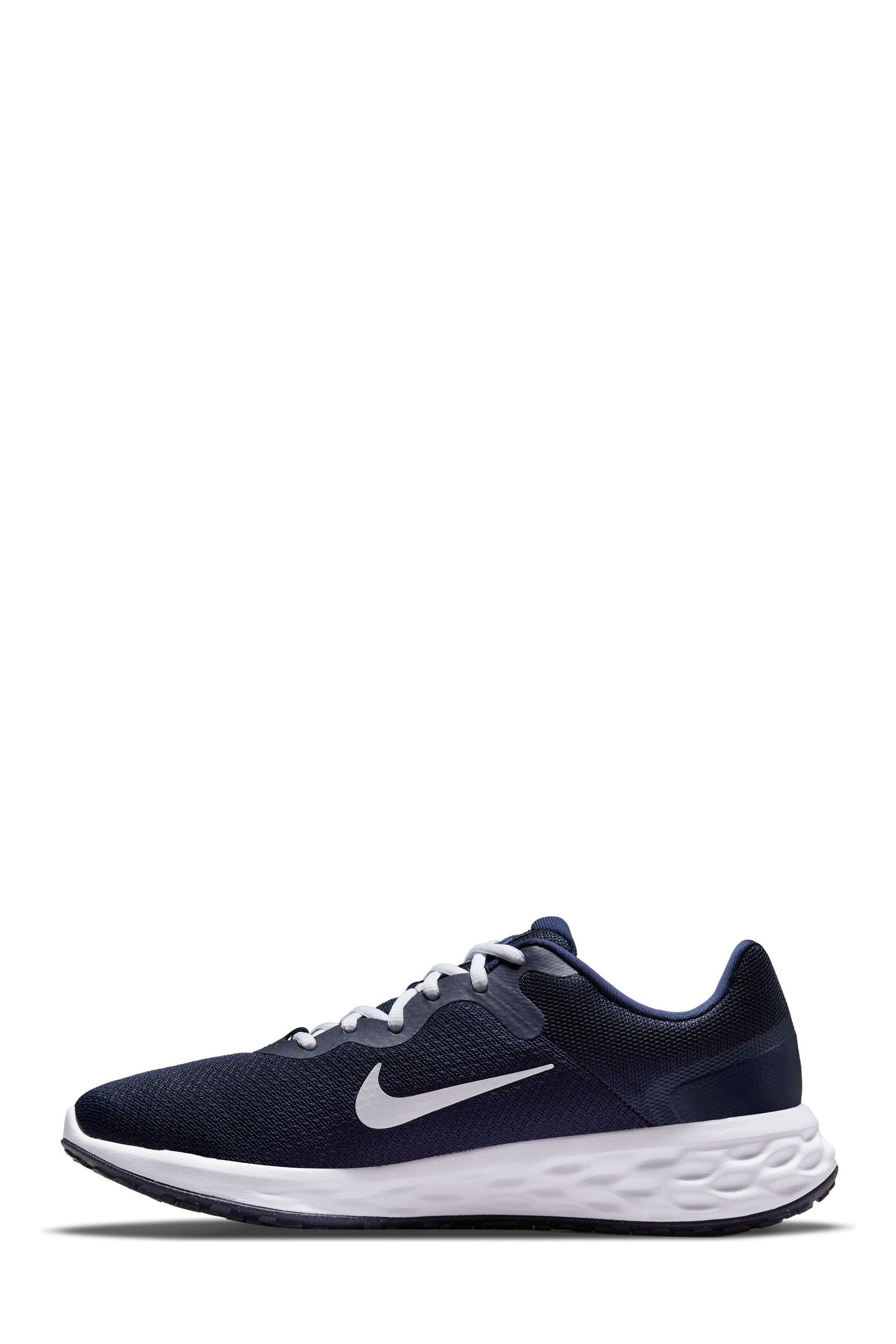 Buy Nike Navy Revolution 6 Running Trainers from Next Luxembourg