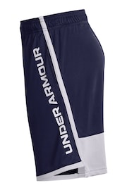 Under Armour Blue Youth Stunt 3.0 Shorts - Image 3 of 3