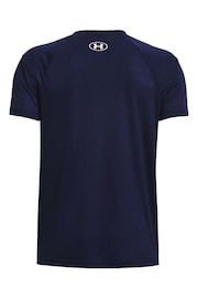 Under Armour Blue Ground Tech Big Logo Short Sleeve T-Shirt - Image 2 of 2