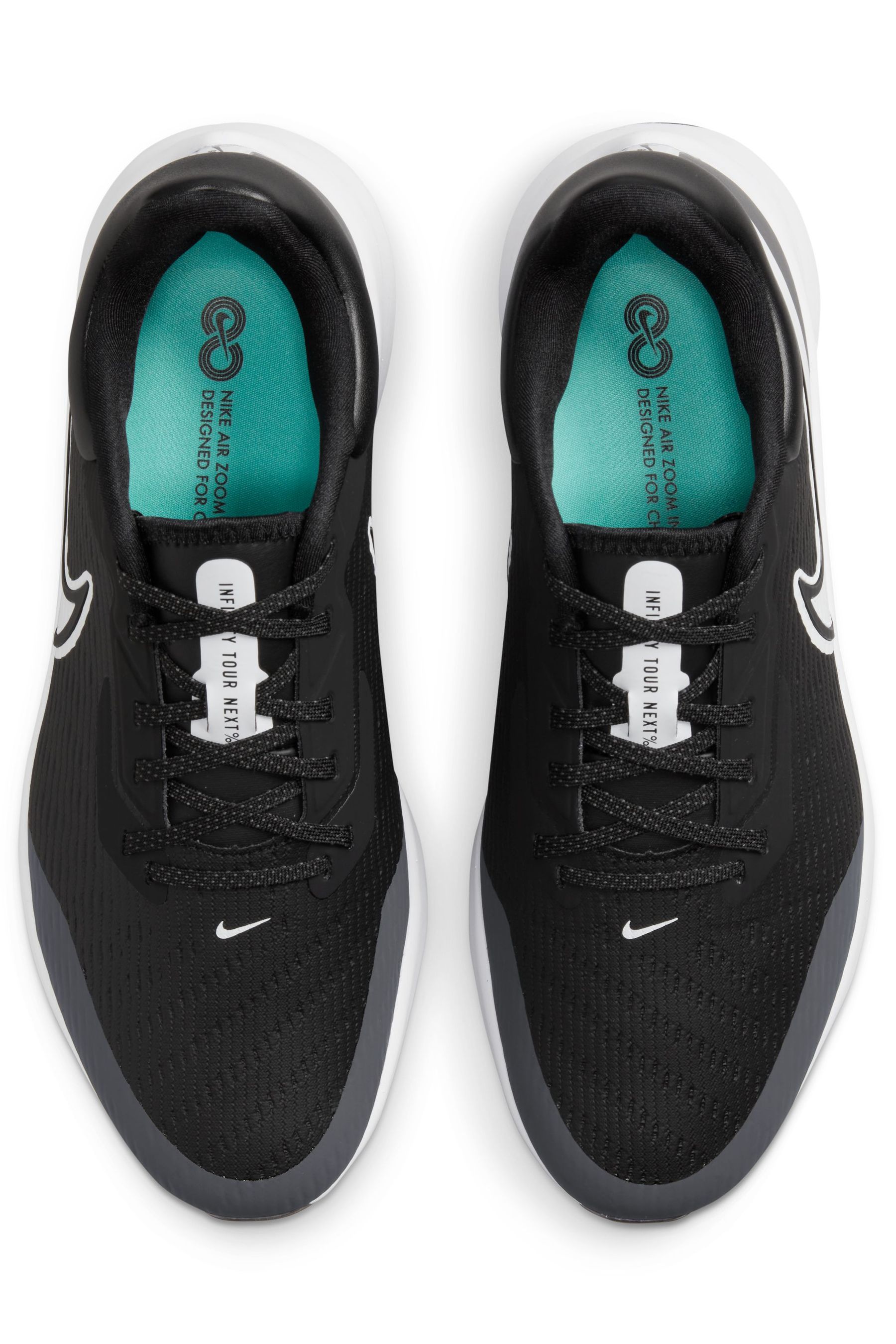 Buy Nike Black Air Zoom Infinity Tour NEXT Golf Trainers from Next Ireland