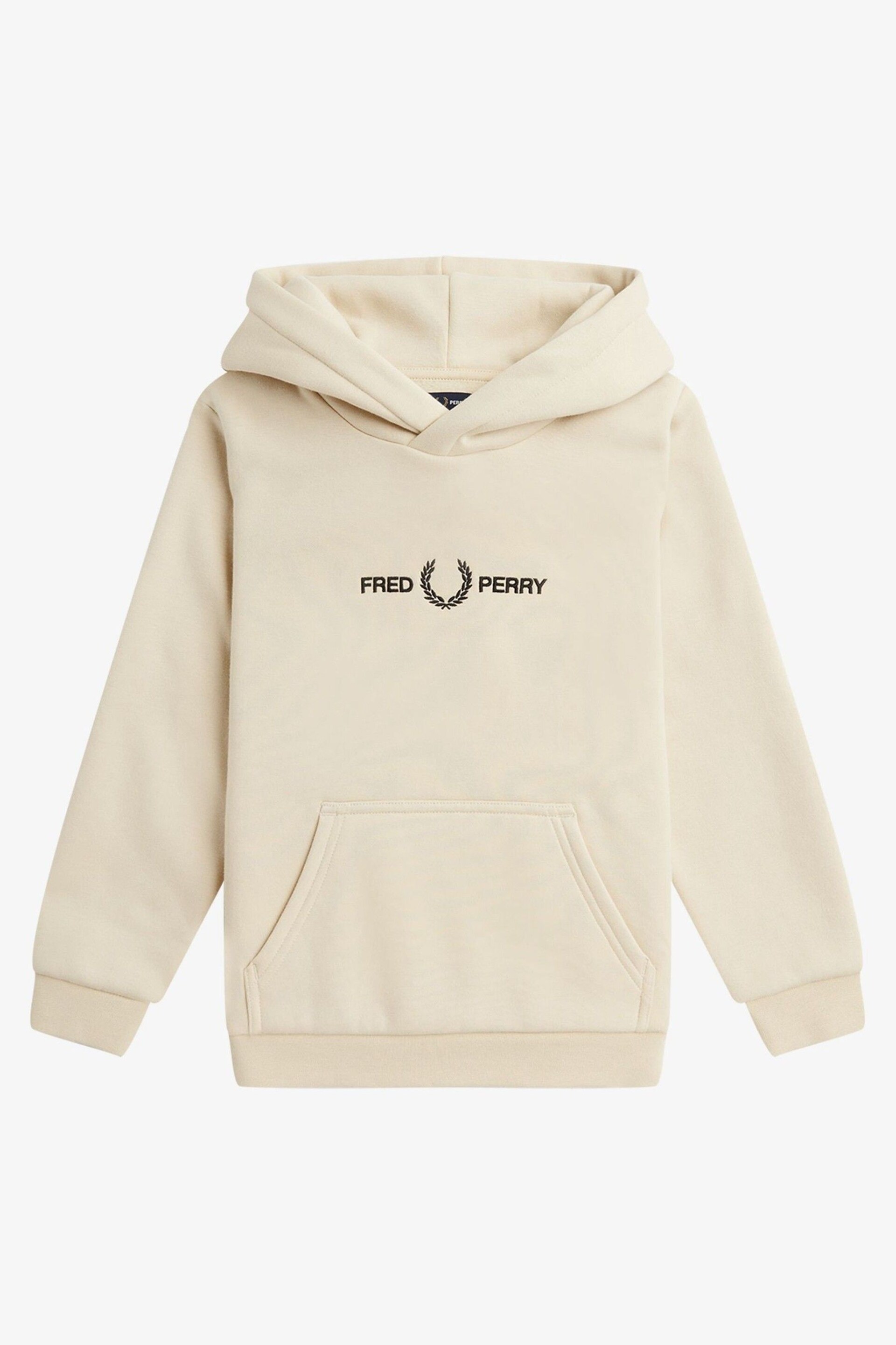 Fred Perry Kids Back Graphic Hoodie - Image 1 of 3