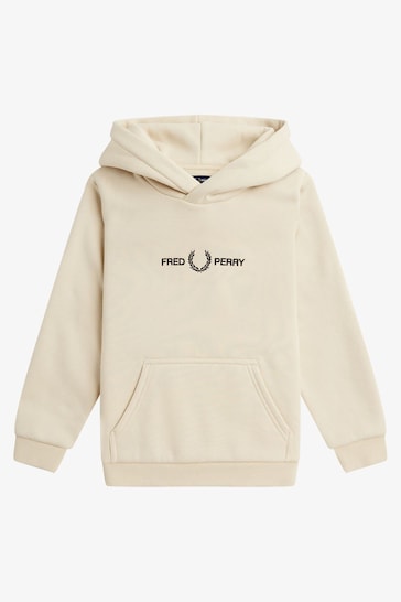 Fred Perry Kids Back Graphic Hoodie