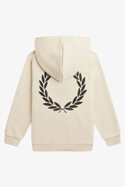 Fred Perry Kids Back Graphic Hoodie - Image 2 of 3