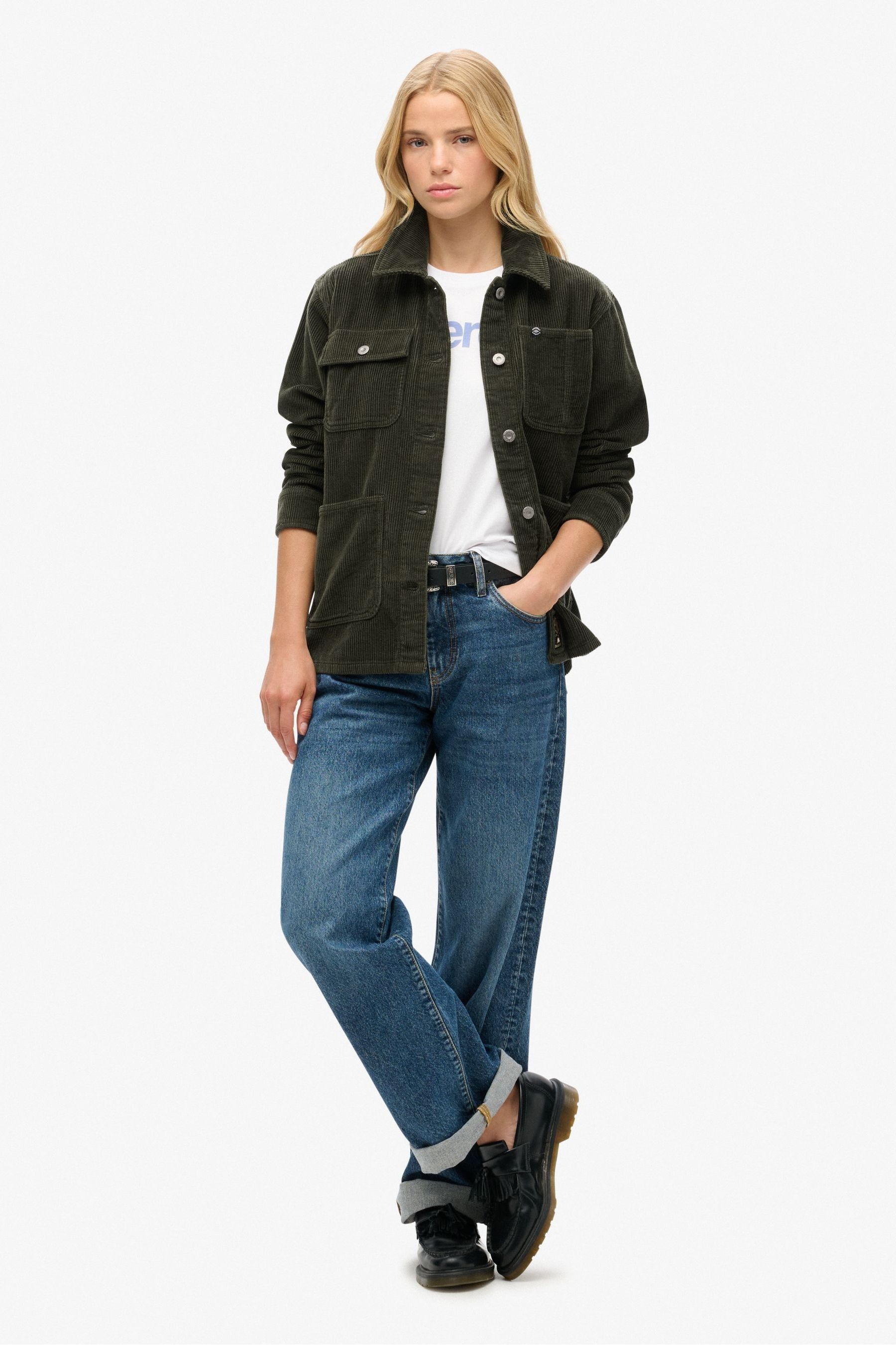 Superdry corduroy jacket on sale