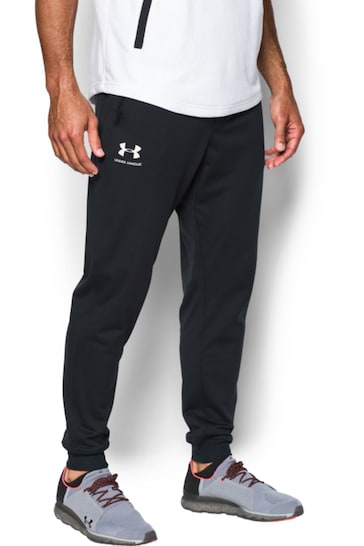 Under Armour Black Sportstyle Tricot Joggers