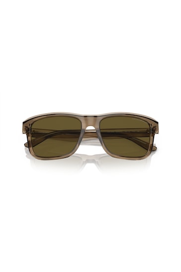 Emporio ArMeni EA4208 Brown Sunglasses