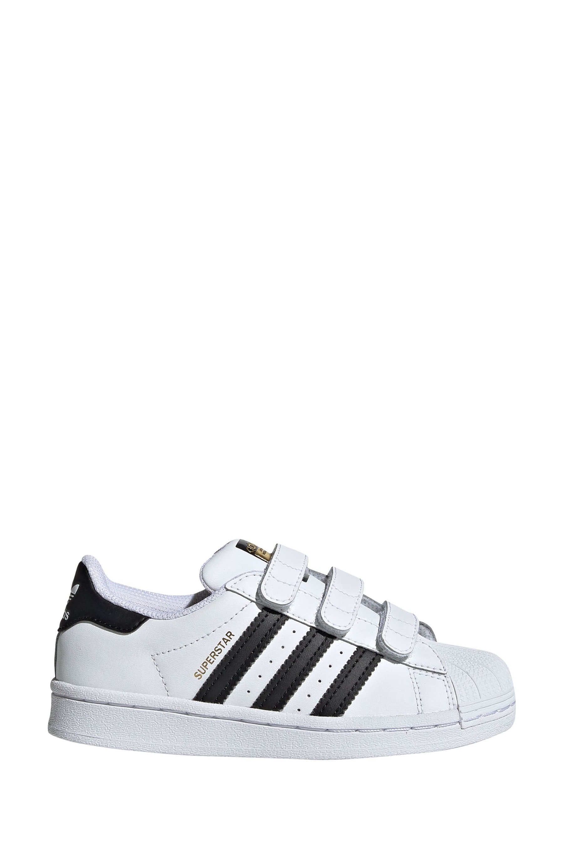 Childrens adidas shop velcro trainers