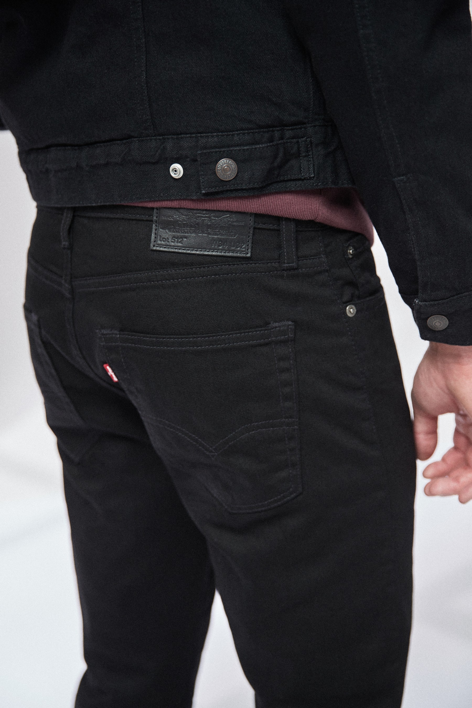 Levis 512 deals nightshine black