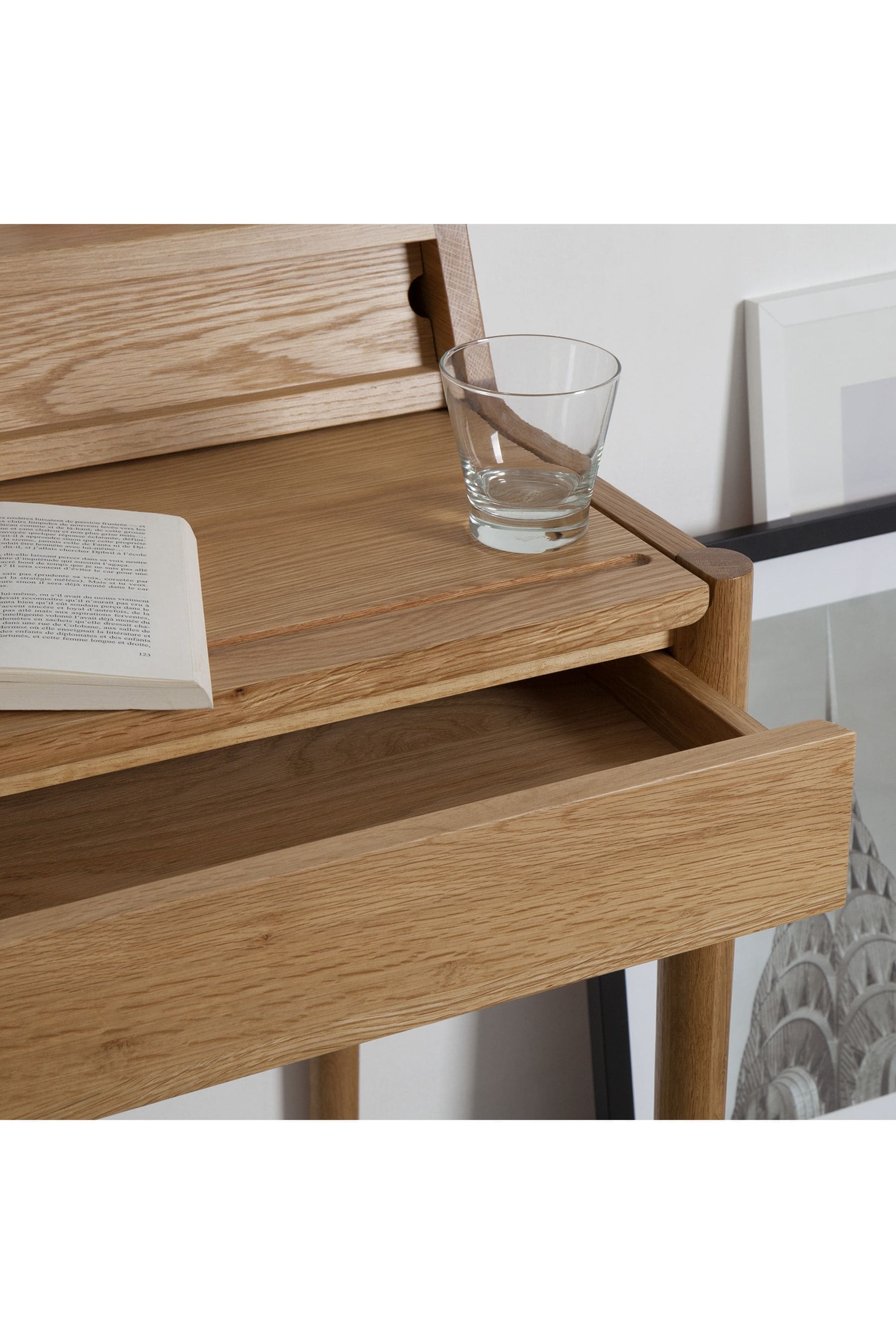 Leonie compact deals desk