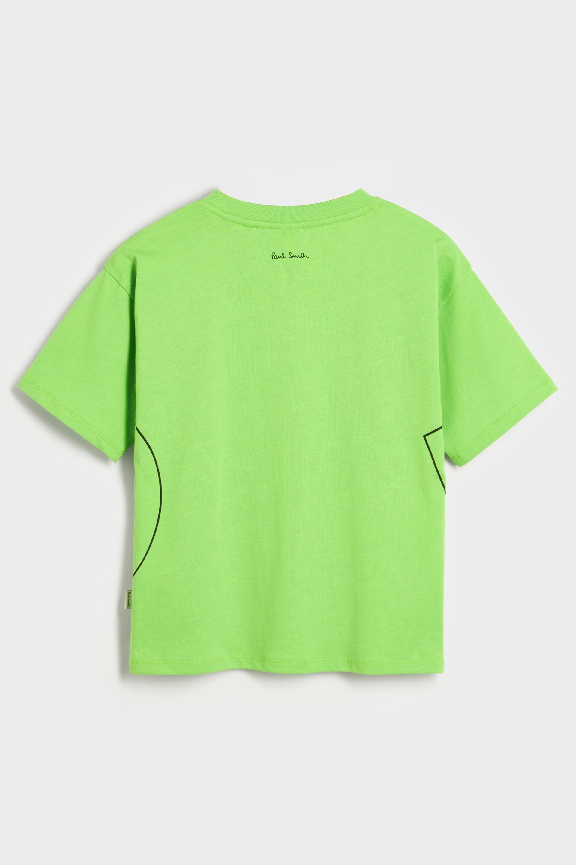 Paul Smith Junior Boys Oversized PS Short Sleeve Print T-Shirt - Image 8 of 10