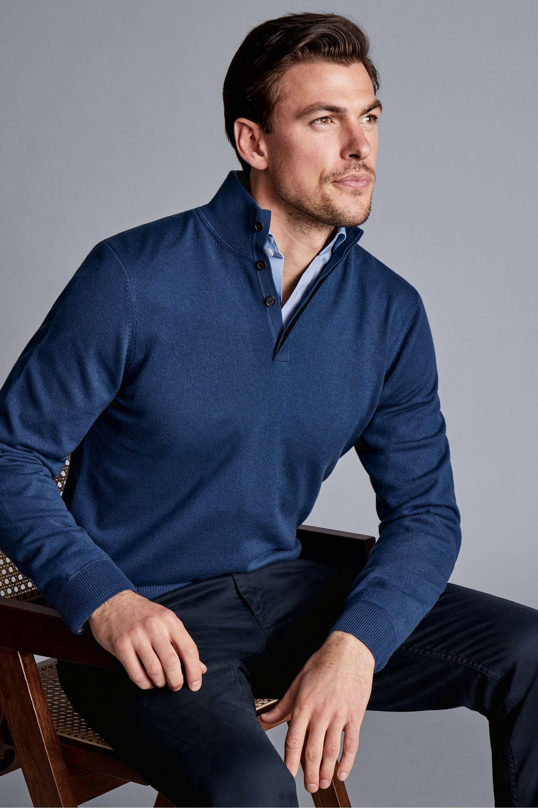 Charles tyrwhitt cashmere top