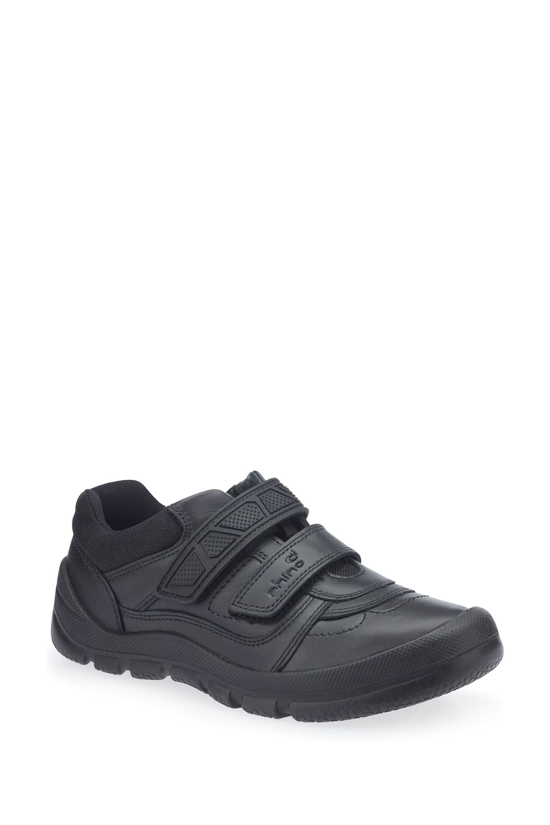 Buy Start Rite Rhino Warrior Riptape Black Leather School Shoes from the Next UK online shop