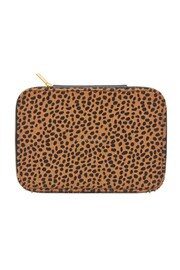 Estella Bartlett Brown Slim Jewellery Box - Cheetah Print - Image 2 of 4