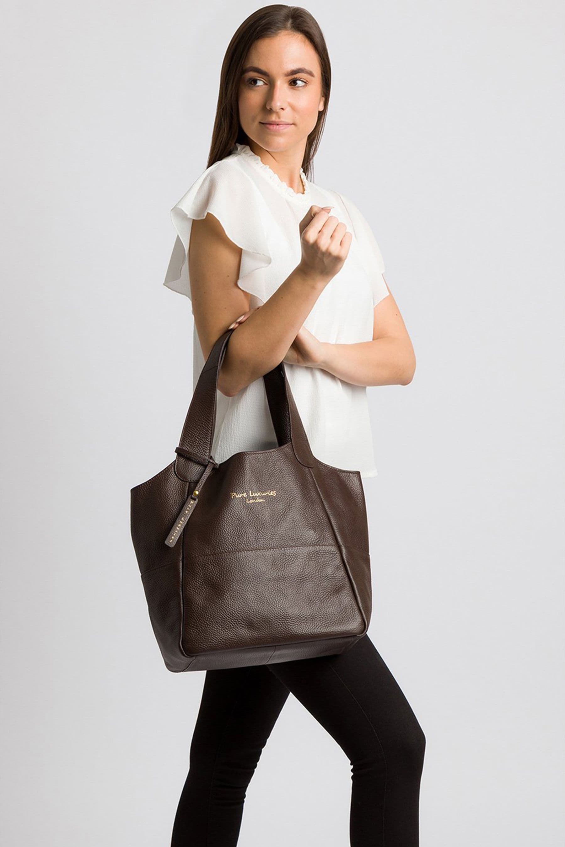 Soft leather tote bag uk clearance