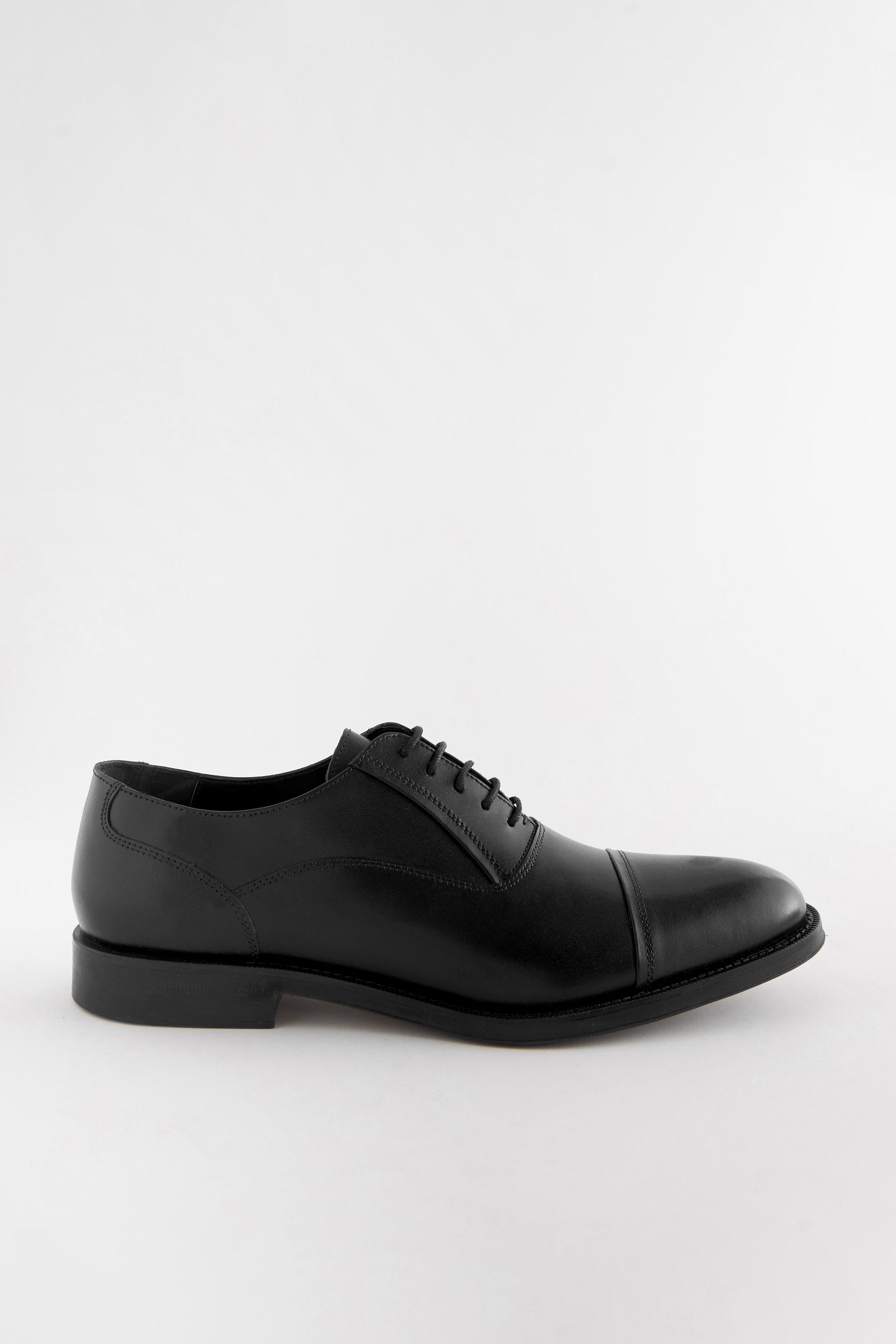 Buy Black Leather Oxford Toecap Shoes from Next Canada