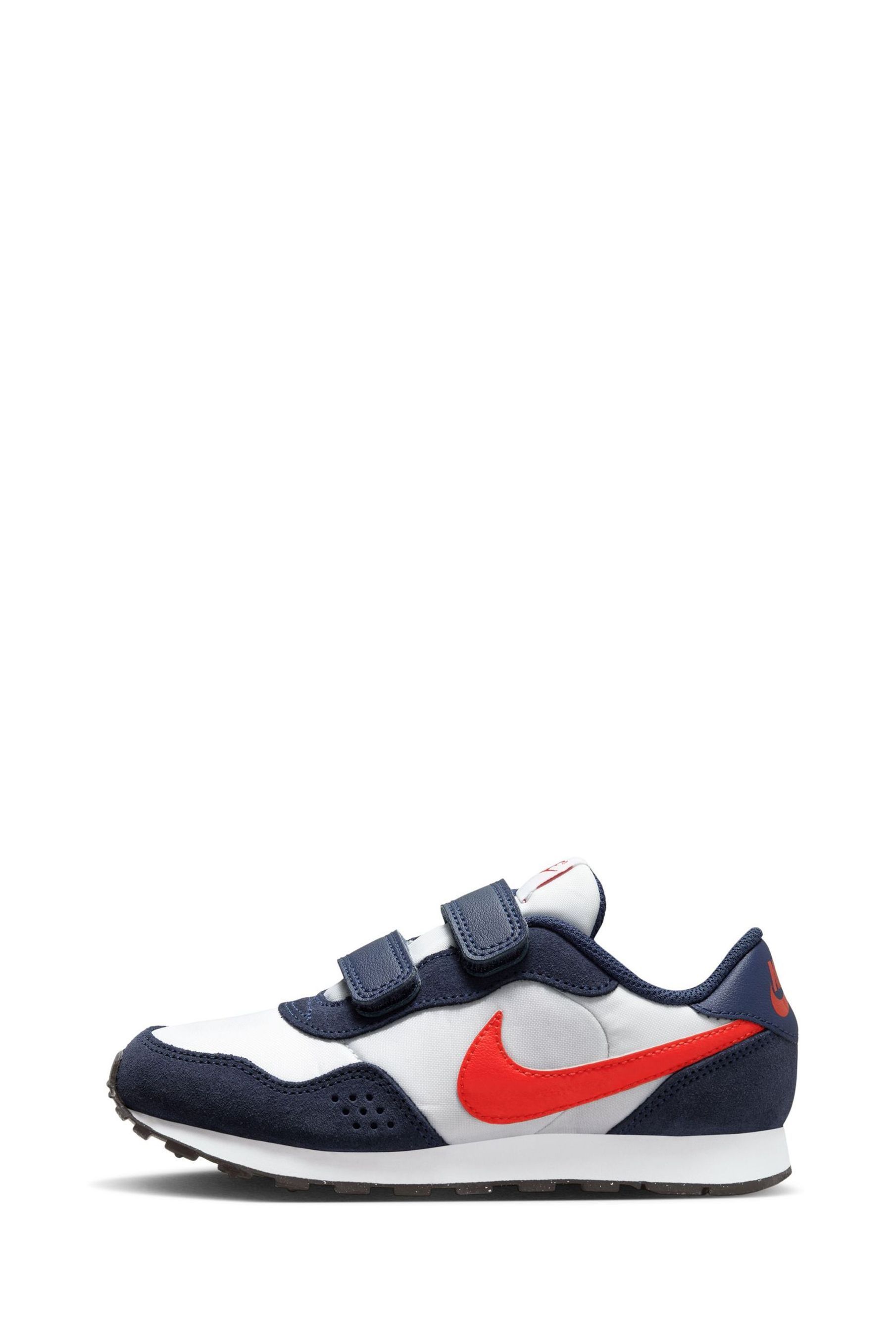 Buy Nike Navy White Red MD Valiant Baby Toddler Shoes from the