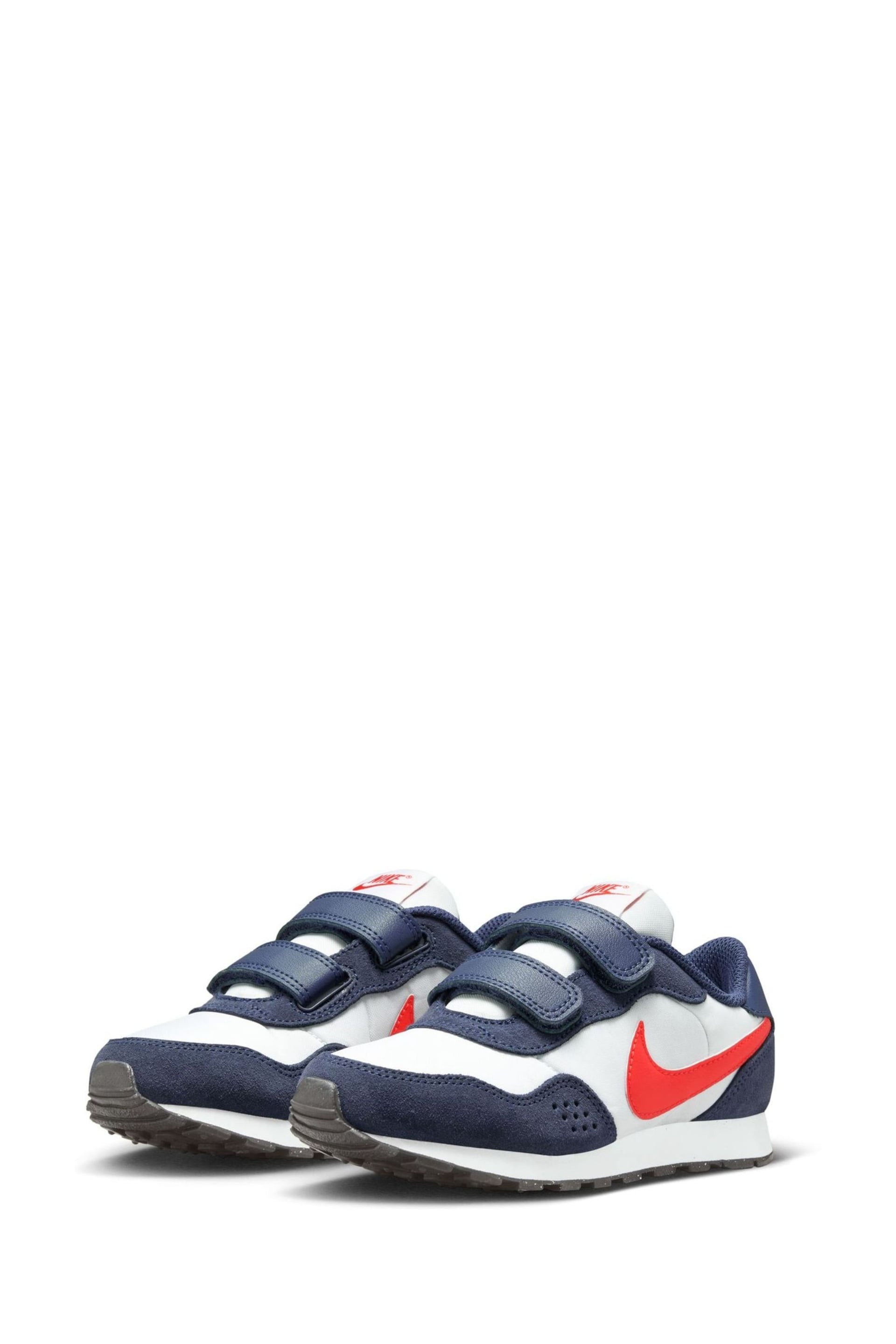 Nike Navy/White/Red Infant MD Valiant Trainers - Image 5 of 10