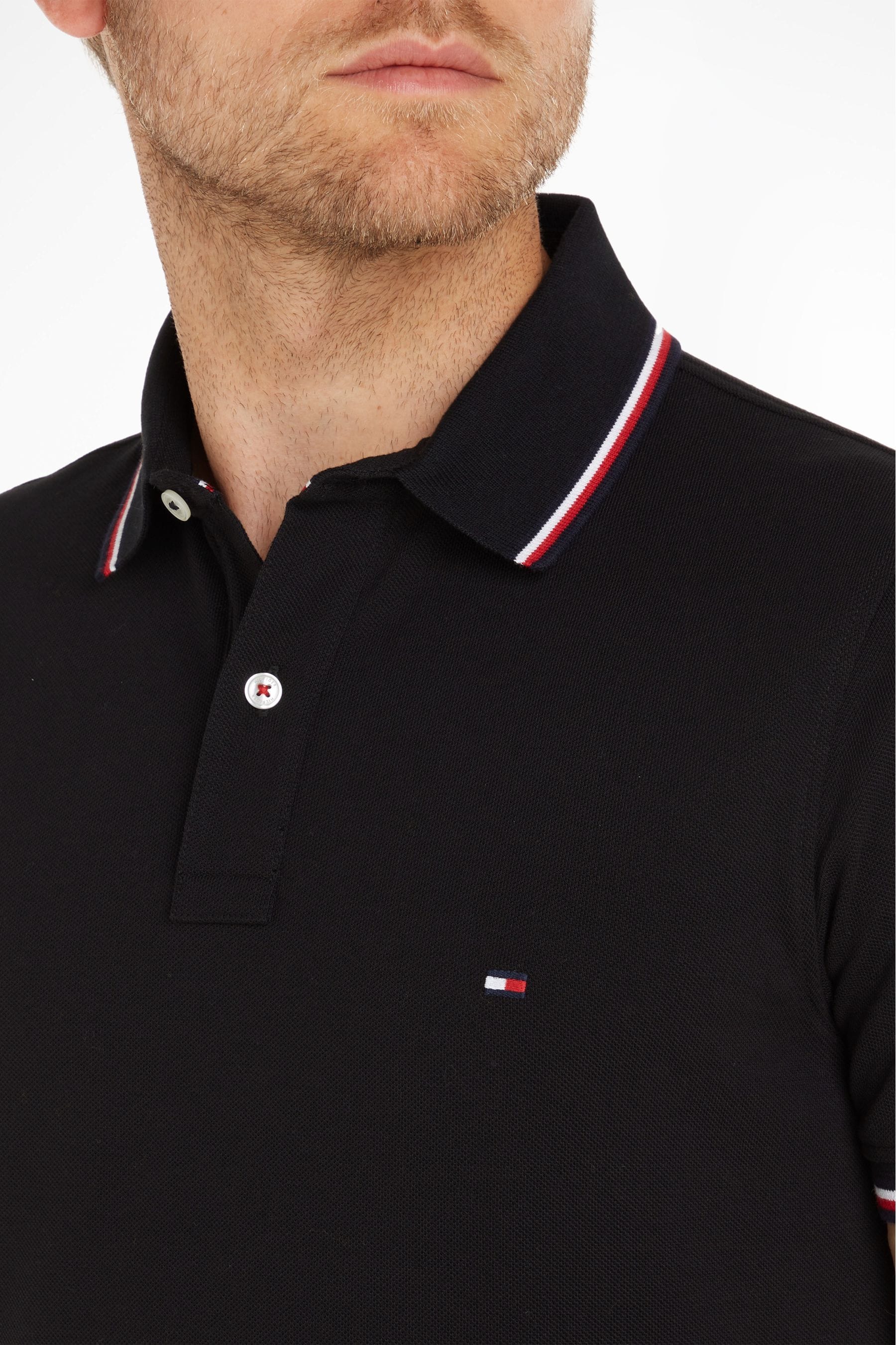 Tommy Hilfiger Tipped Slim Polo Shirt from Next Hong Kong