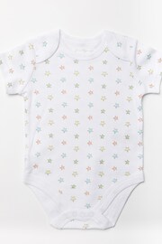 Rock-A-Bye Baby Boutique Animal Print Cotton 6 Piece White Gift Set - Image 2 of 6