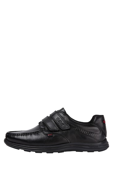 Kickers® Reasan Black Strap Shoe