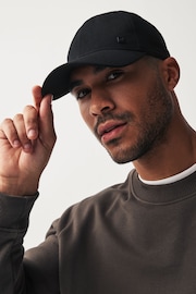 Black Textured Cap - Image 1 of 5