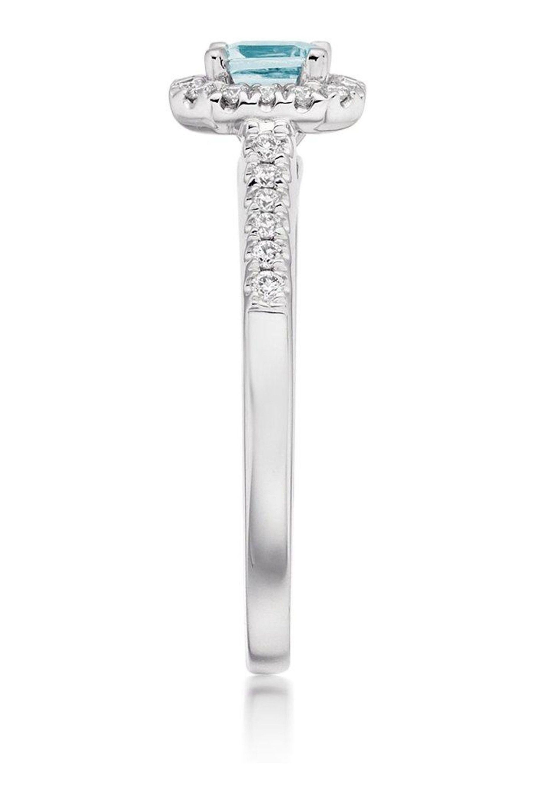 Beaverbrooks sales aquamarine ring