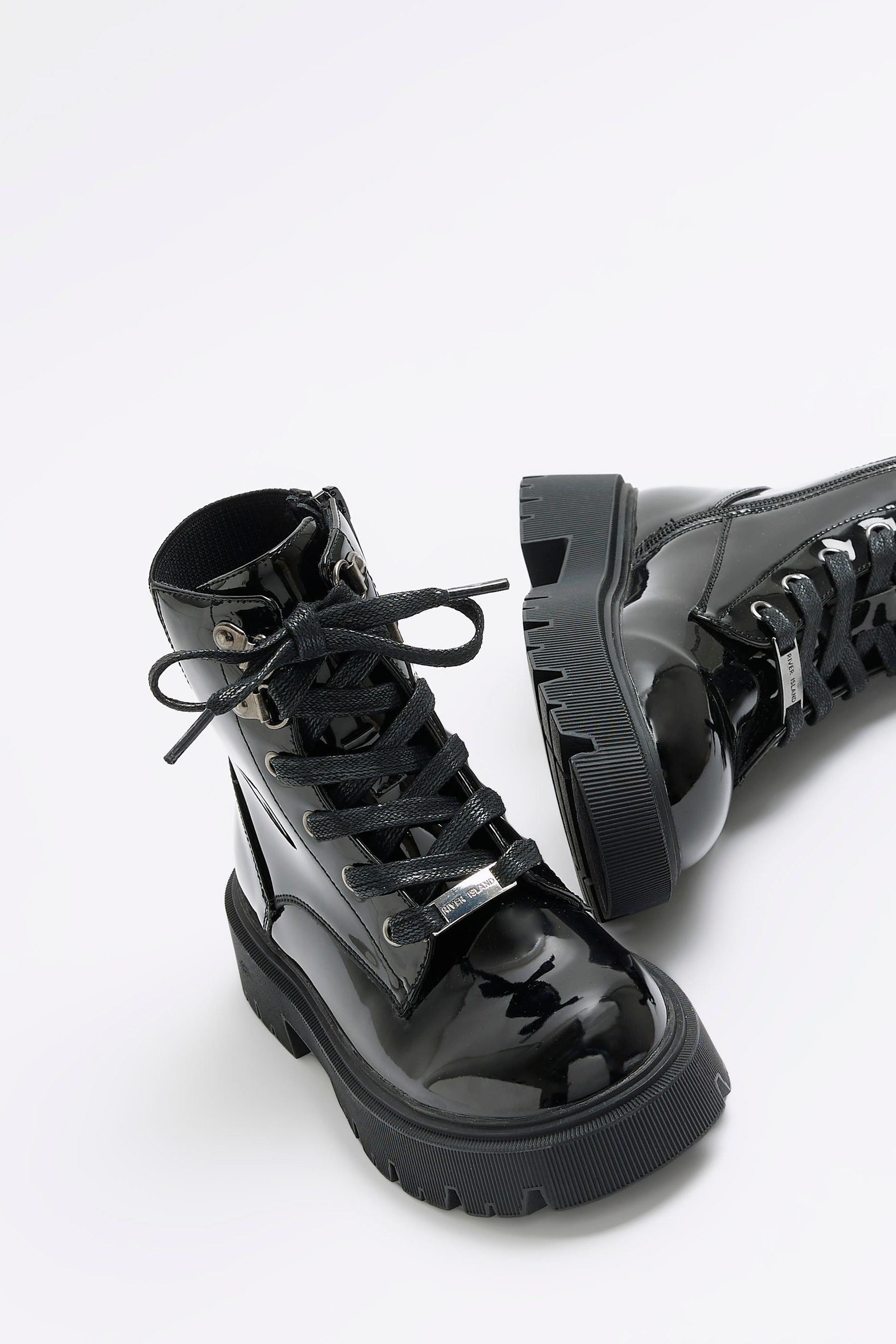 River island hiker boots store