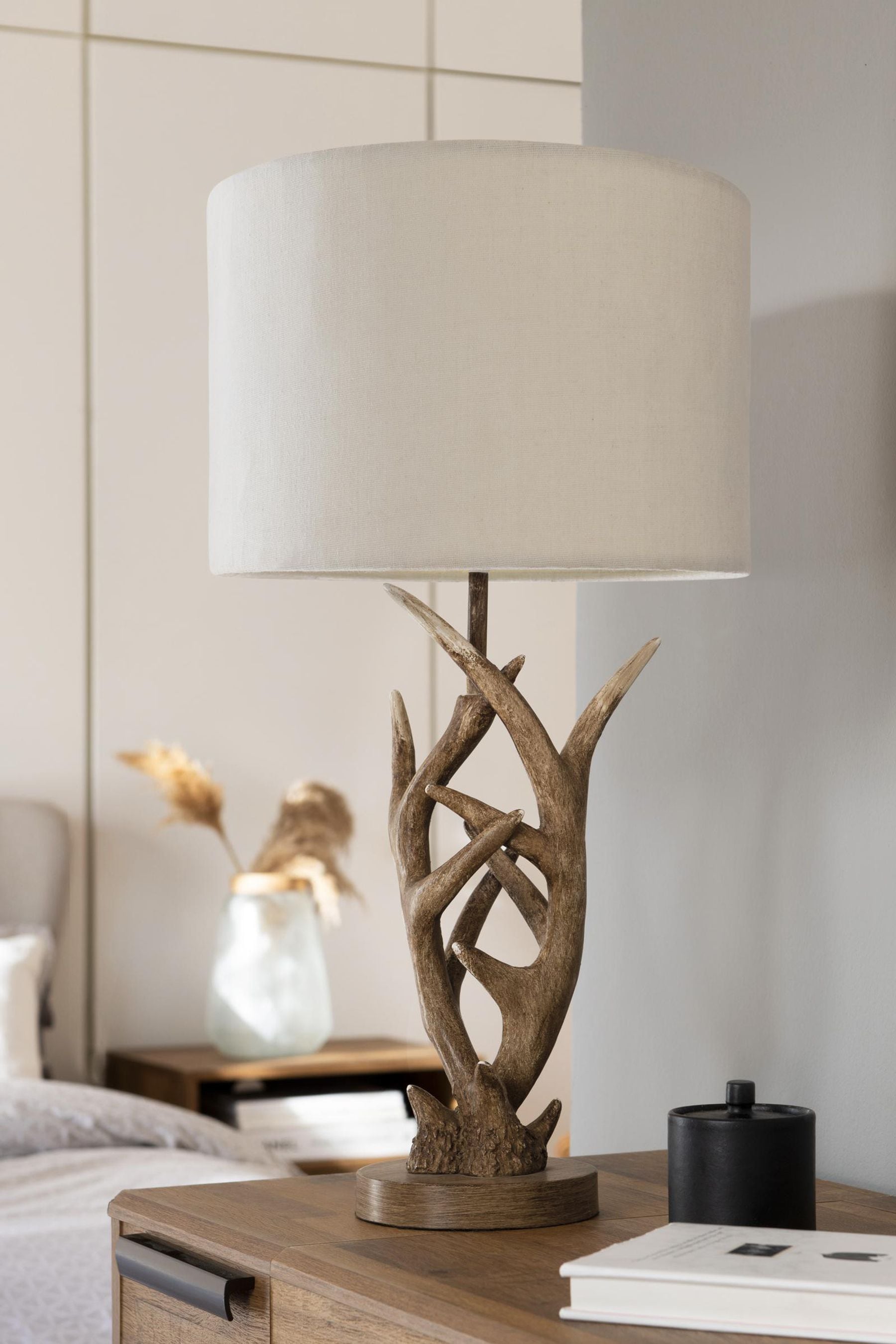 Stag horn new arrivals lamp