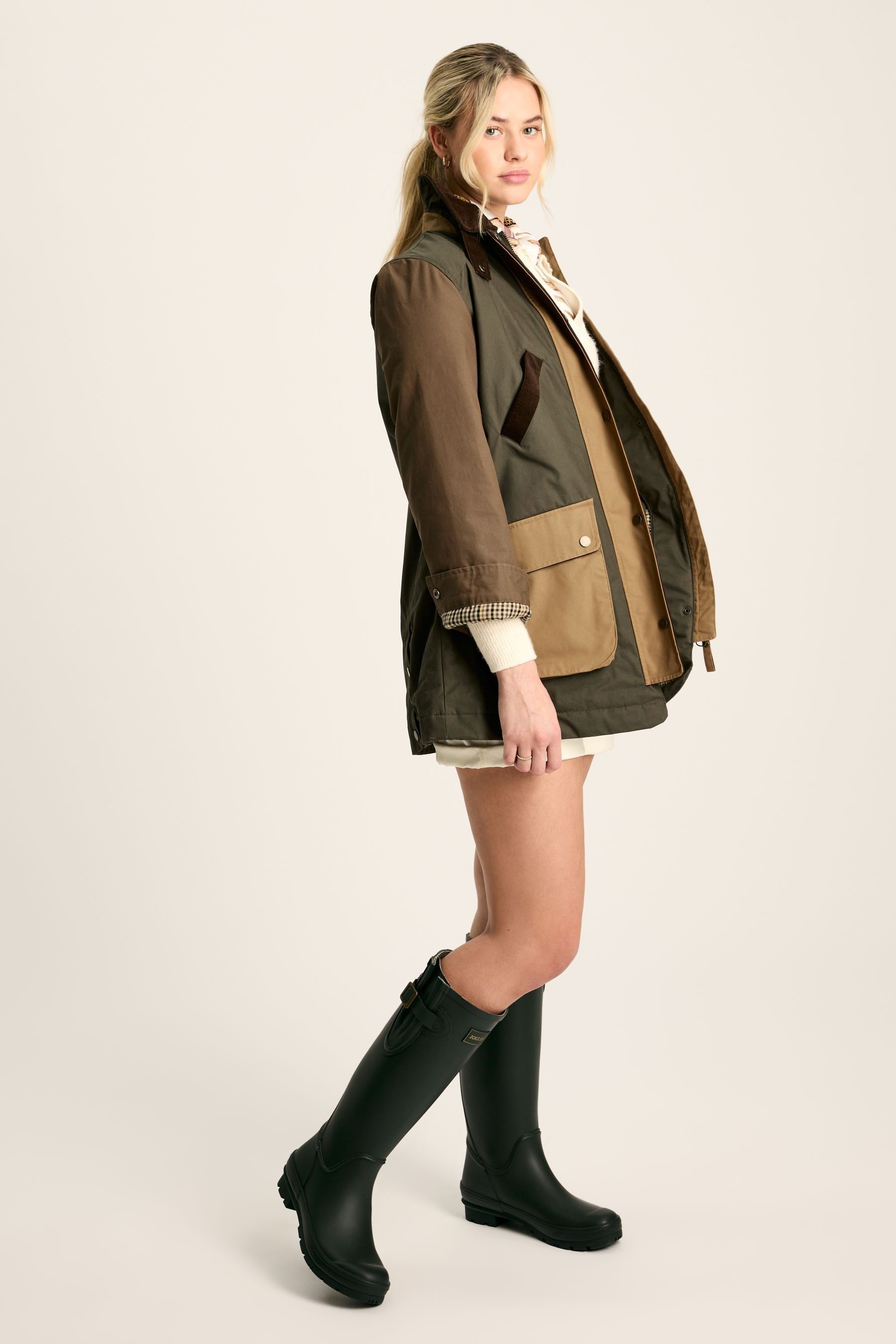 Joules children's wax jacket outlet