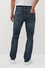 Blue Vintage Tint Slim Fit Premium Heavyweight Signature Cotton Jeans - Image 3 of 11