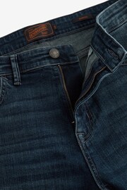 Blue Vintage Tint Slim Fit Premium Heavyweight Signature Cotton Jeans - Image 9 of 10