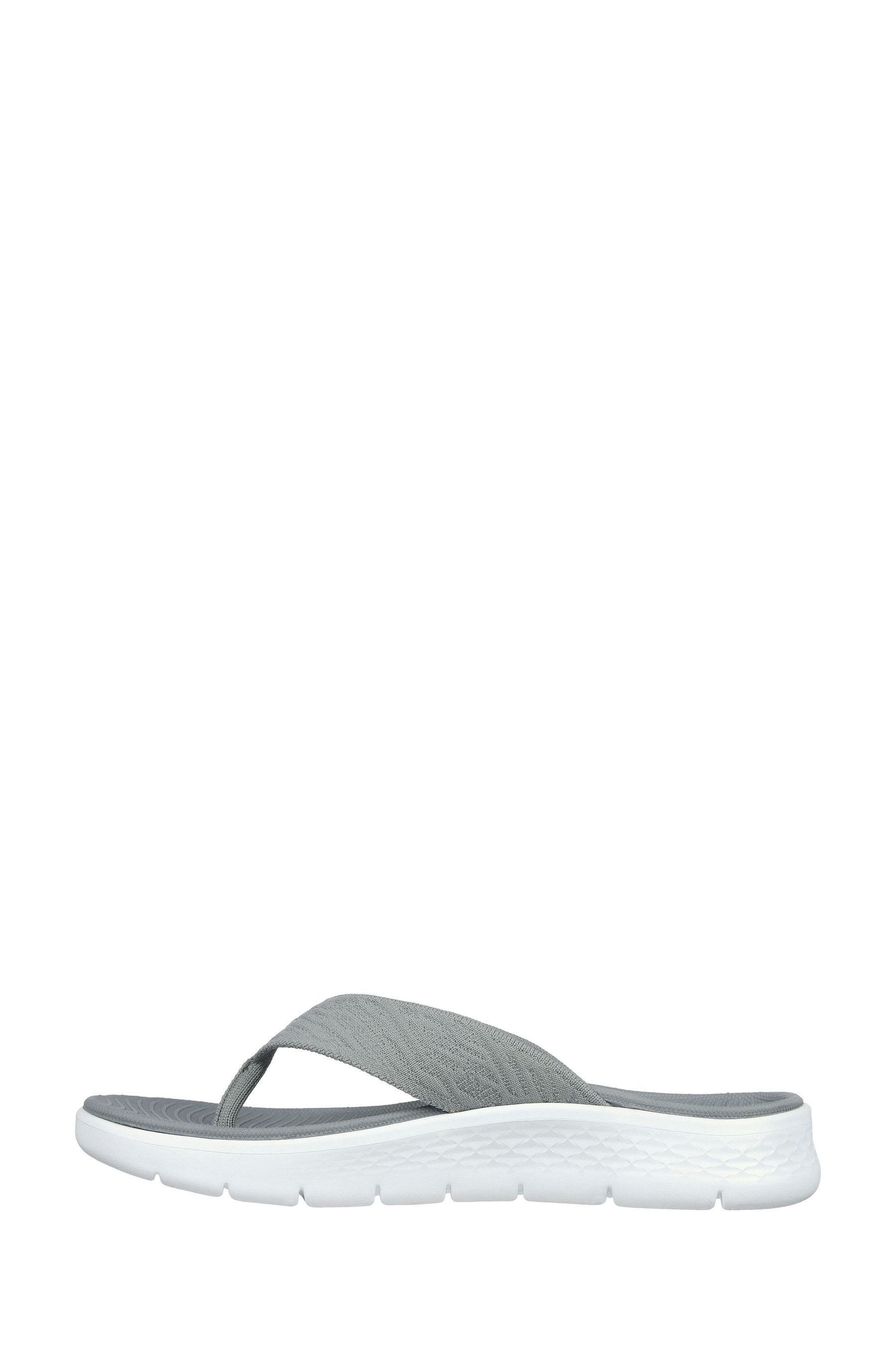 Skechers grey clearance flip flops