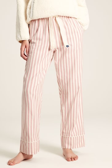 Joules Stella Pink Stripe Pyjama Bottoms