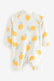 Lemon Yellow Baby Sunsafe Swimsuit (0mths-3yrs) - Image 2 of 4