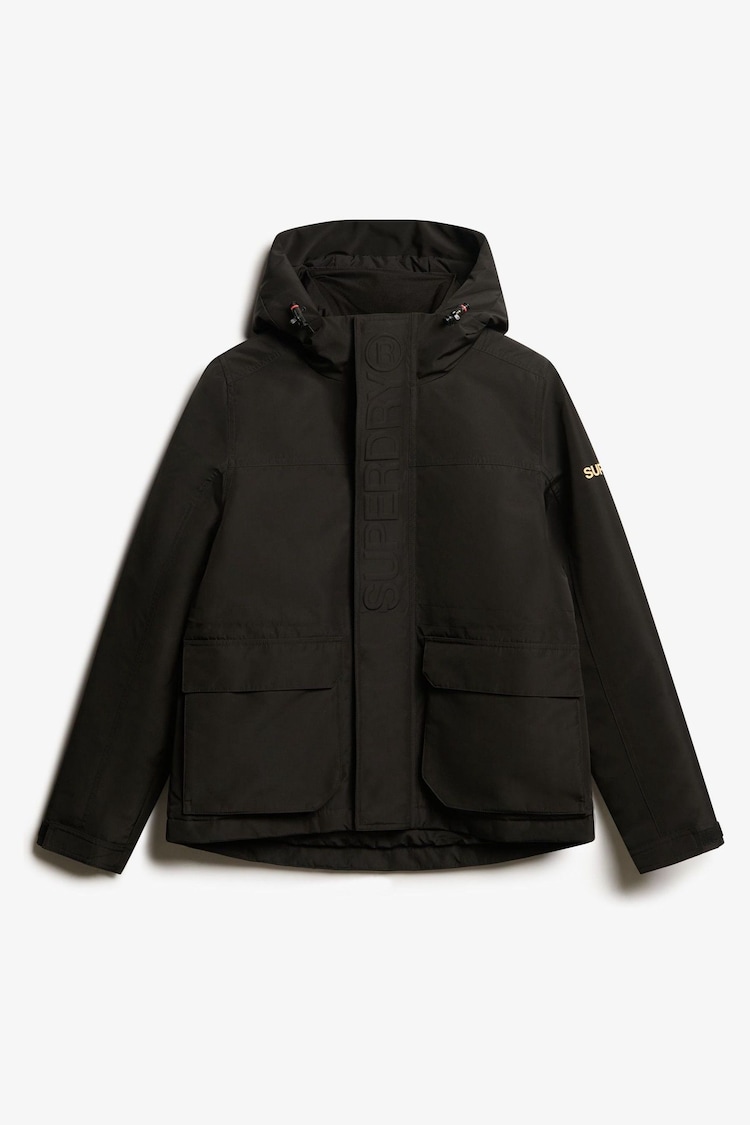 Superdry Black Hood Ultimate Windbreaker Jacket - Image 4 of 4