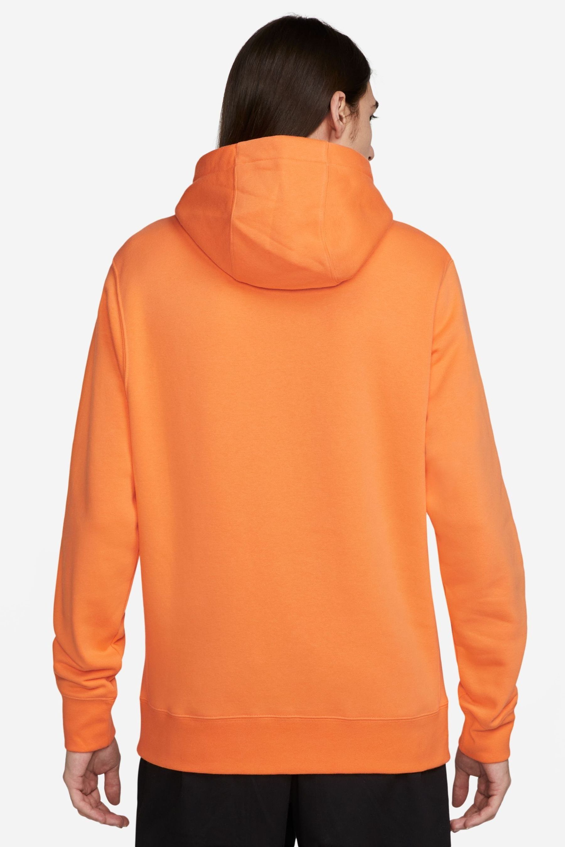 Bright orange hoodies 2025