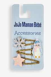 JoJo Maman Bébé Multi Christmas Clips 3-Pack - Image 2 of 2