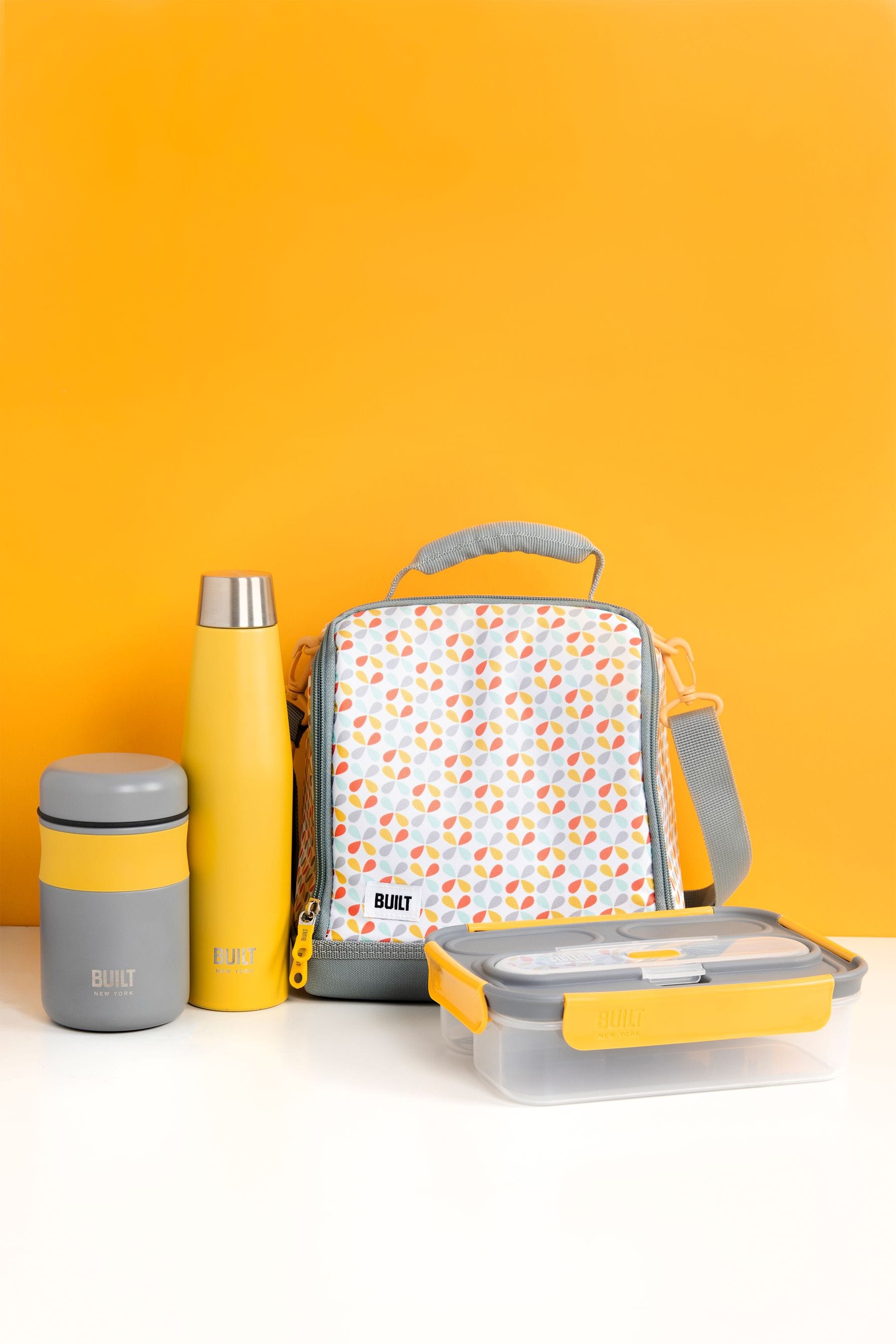 BUILT Grey Stylist 8 Litre Lunch Bag
