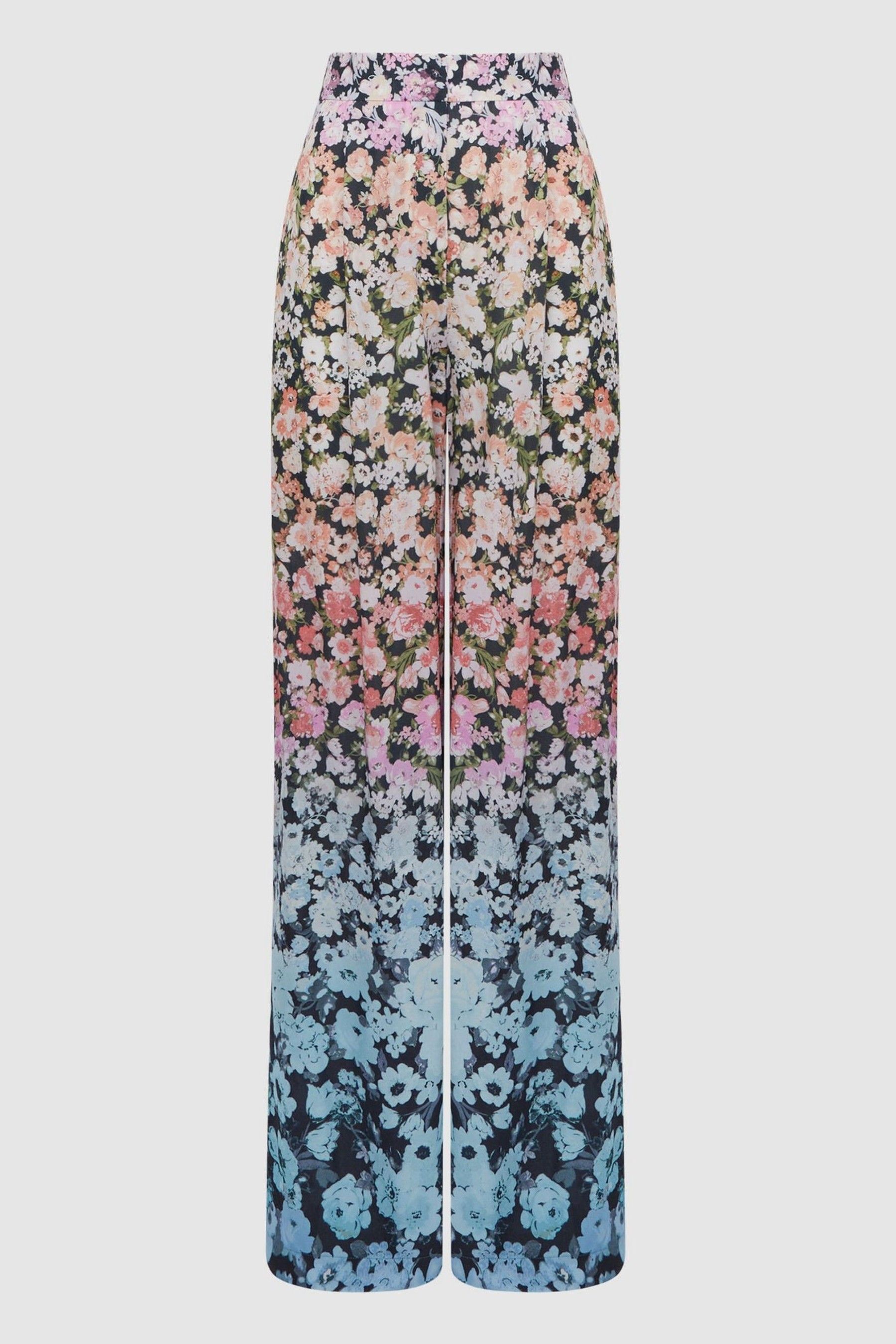 Next floral trousers best sale