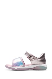 Clarks Purple Osian Spark Toddler Sandals - Image 2 of 6