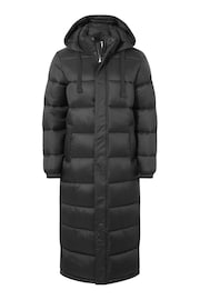 Tog 24 Black Cautley Long Padded Jacket - Image 10 of 10