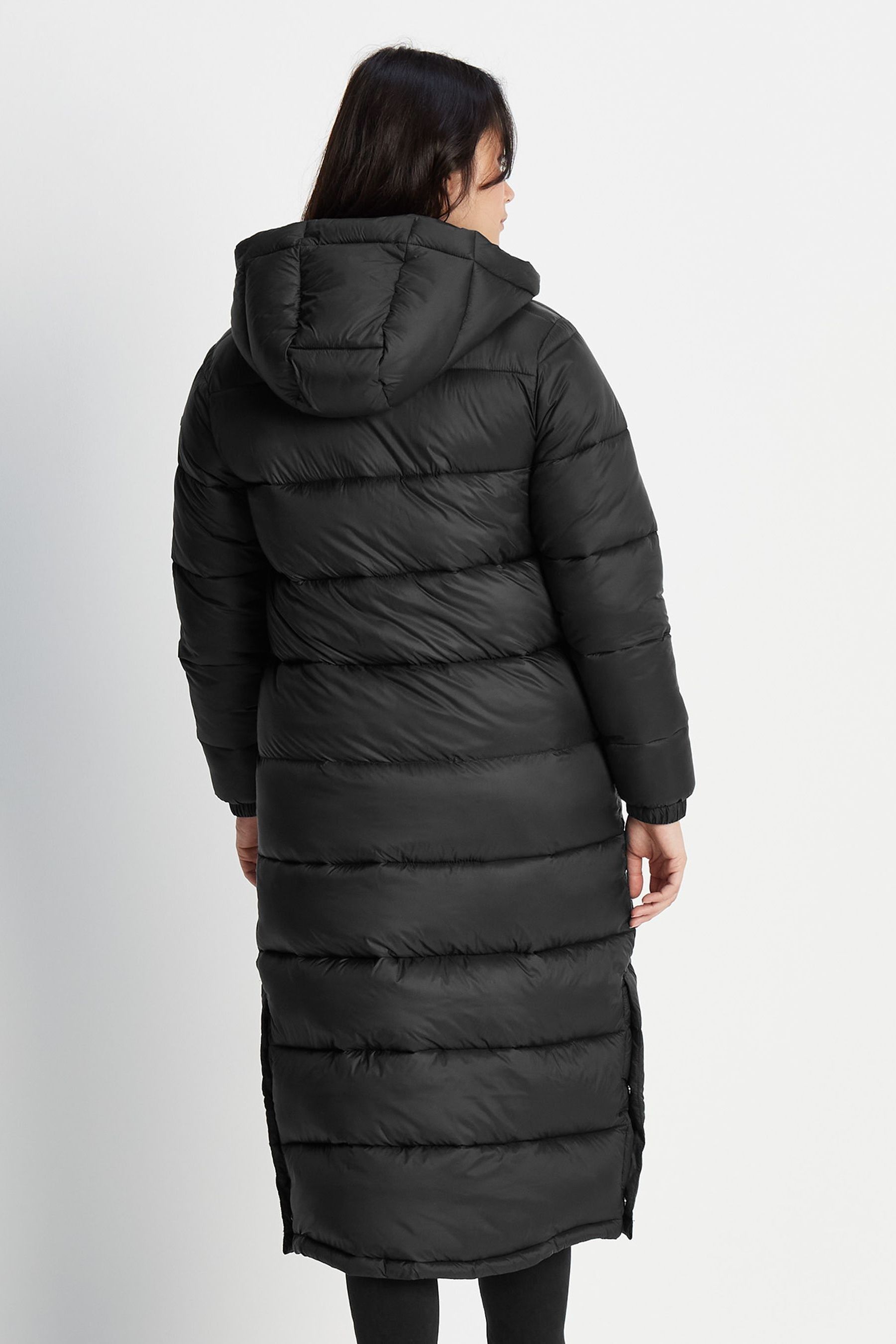 Black long womens jacket top
