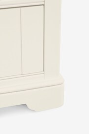 Chalk White Hampton Painted Oak Collection Luxe 5 Drawer Chest of Drawers - Image 8 of 10