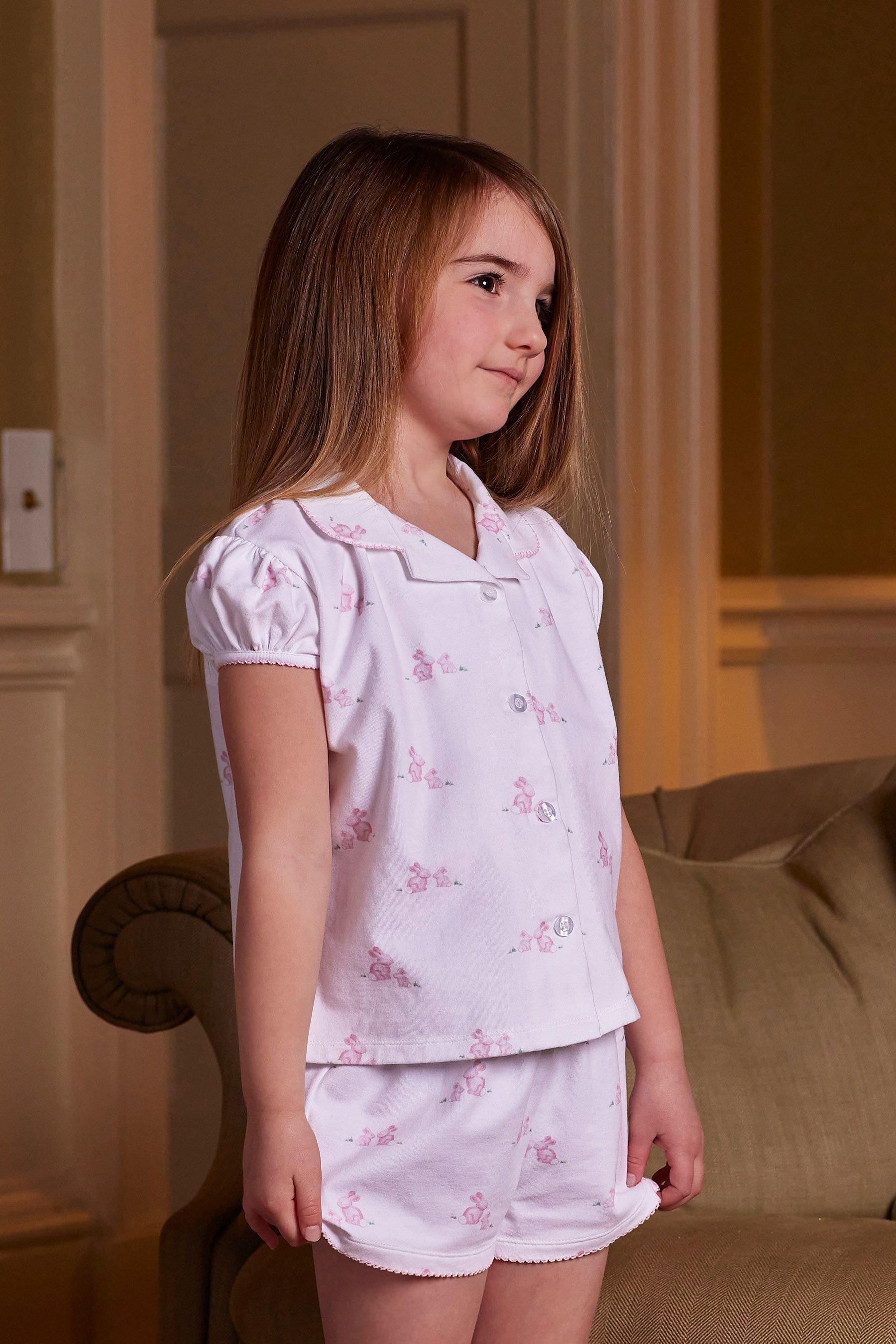 Buy Trotters London Pink Flopsy Bunny Jersey Pyjamas from Next Netherlands