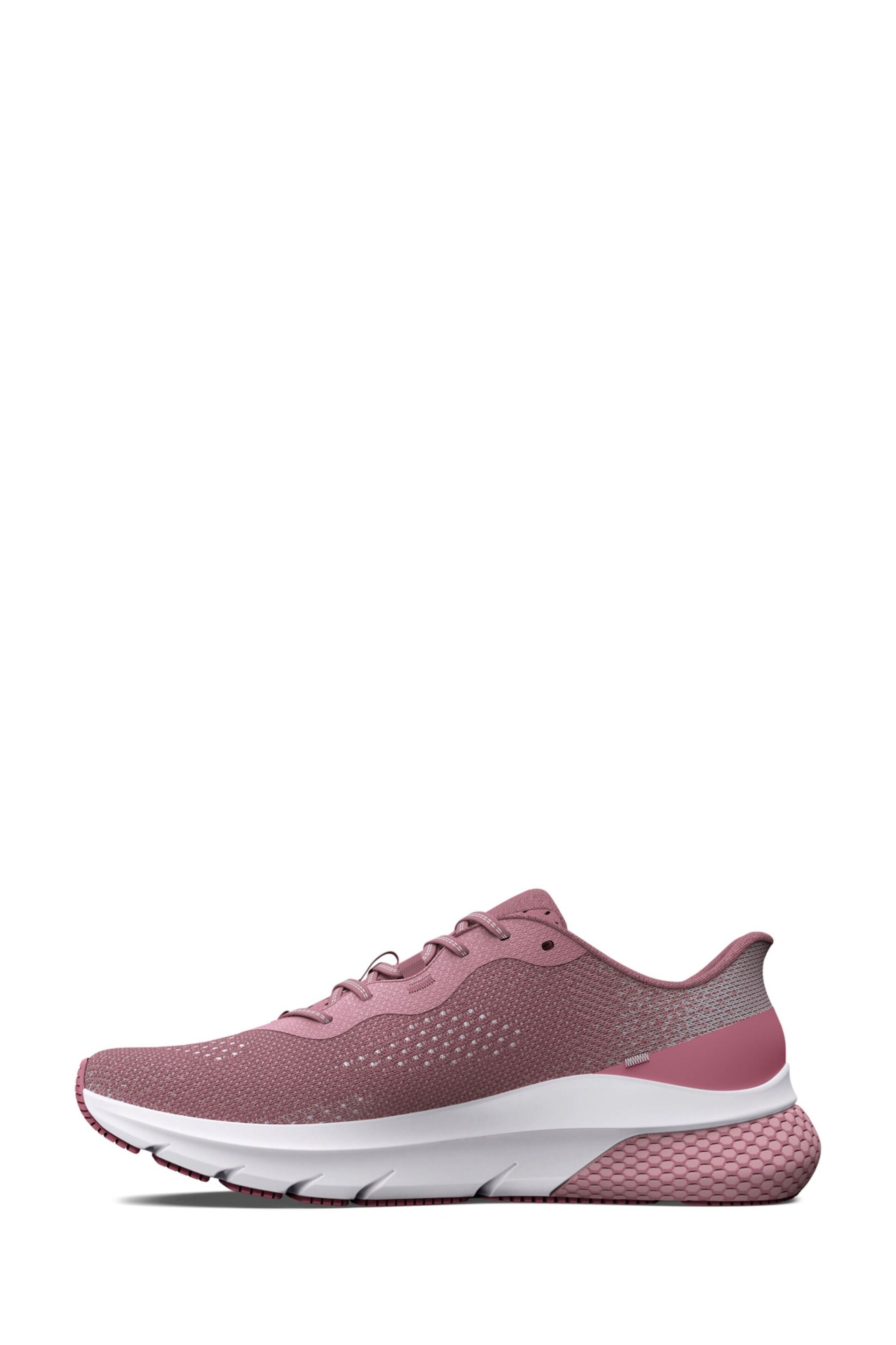 Under Armour Pink HOVR Turbulence 2 Trainers - Image 5 of 8