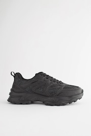 Black EDIT Chunky Trainers - Image 2 of 6