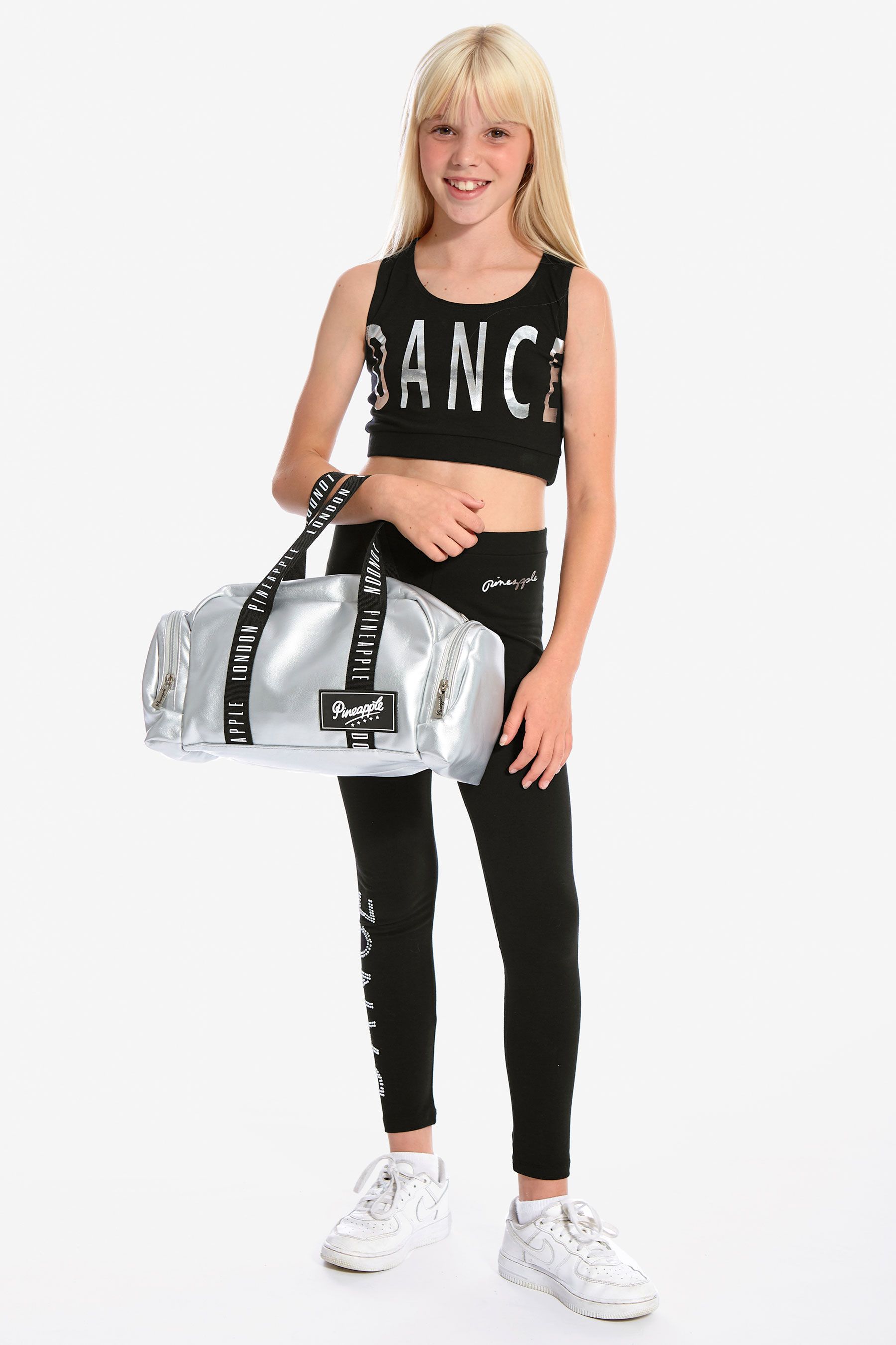 Buy Pineapple Silver Holdall Dance Kit Bag from the Next UK online shop