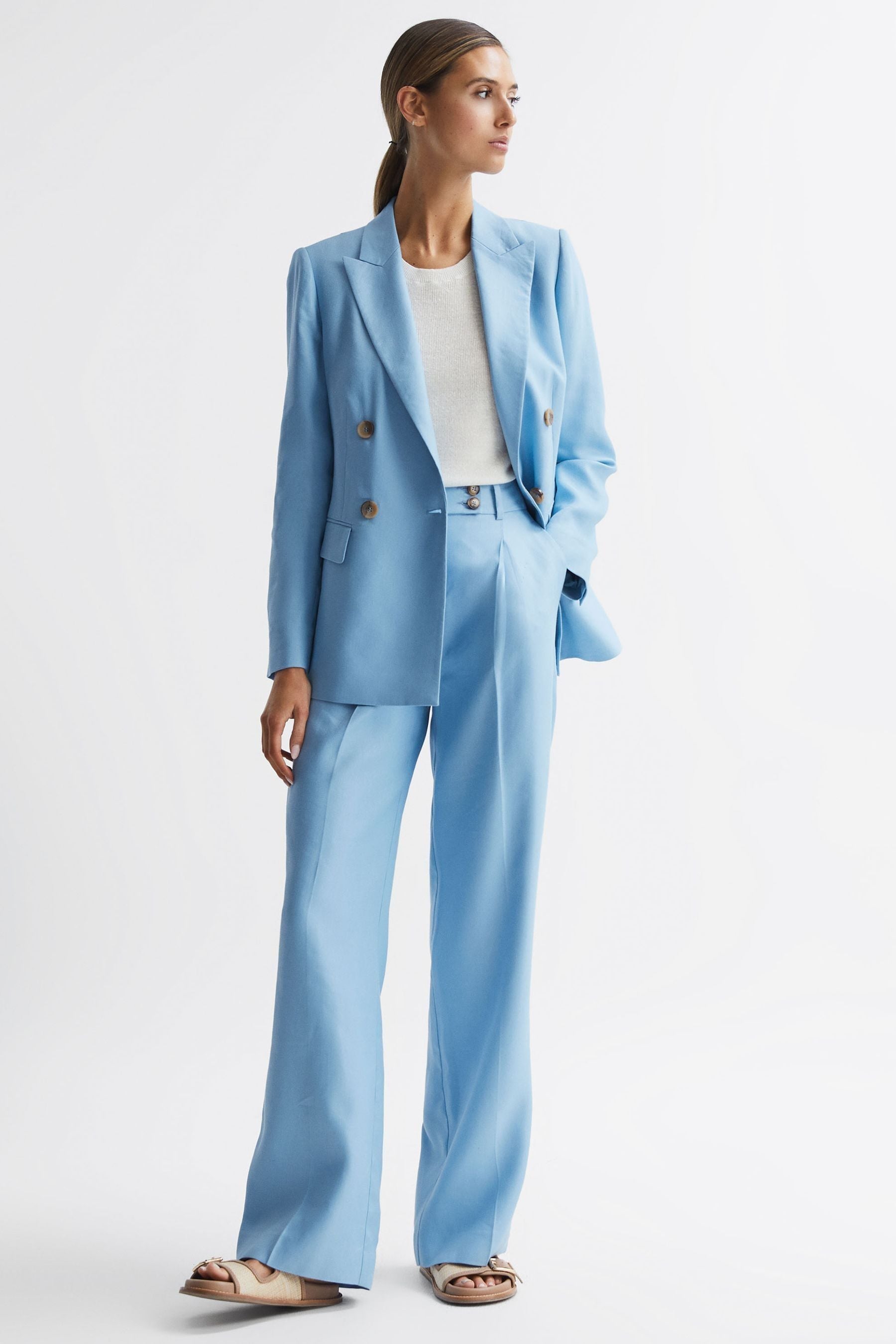 Reiss blue blazer sales