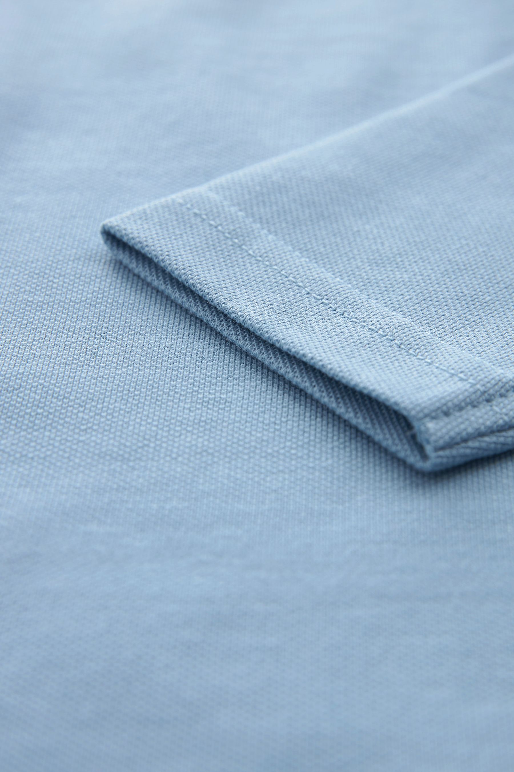 Buy Blue 2 Pack 100 Cotton Long Sleeve School Polo Shirts 3 16yrs from the Next UK online shop
